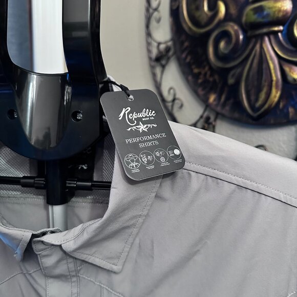 Republic Boot Co. Performance Shirt NWT - Picture 3 of 5